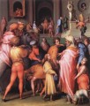 Joseph étant vendu à Potiphar portraitiste florentine maniérisme Jacopo da Pontormo